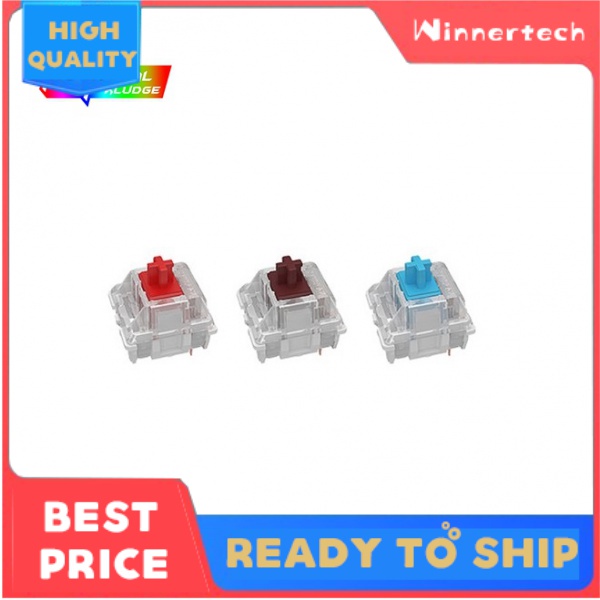 RK Royal Kludge RK Switch 3-pin RGB Hot-swappable For Mechanical Keyboard  45 pcs. 
