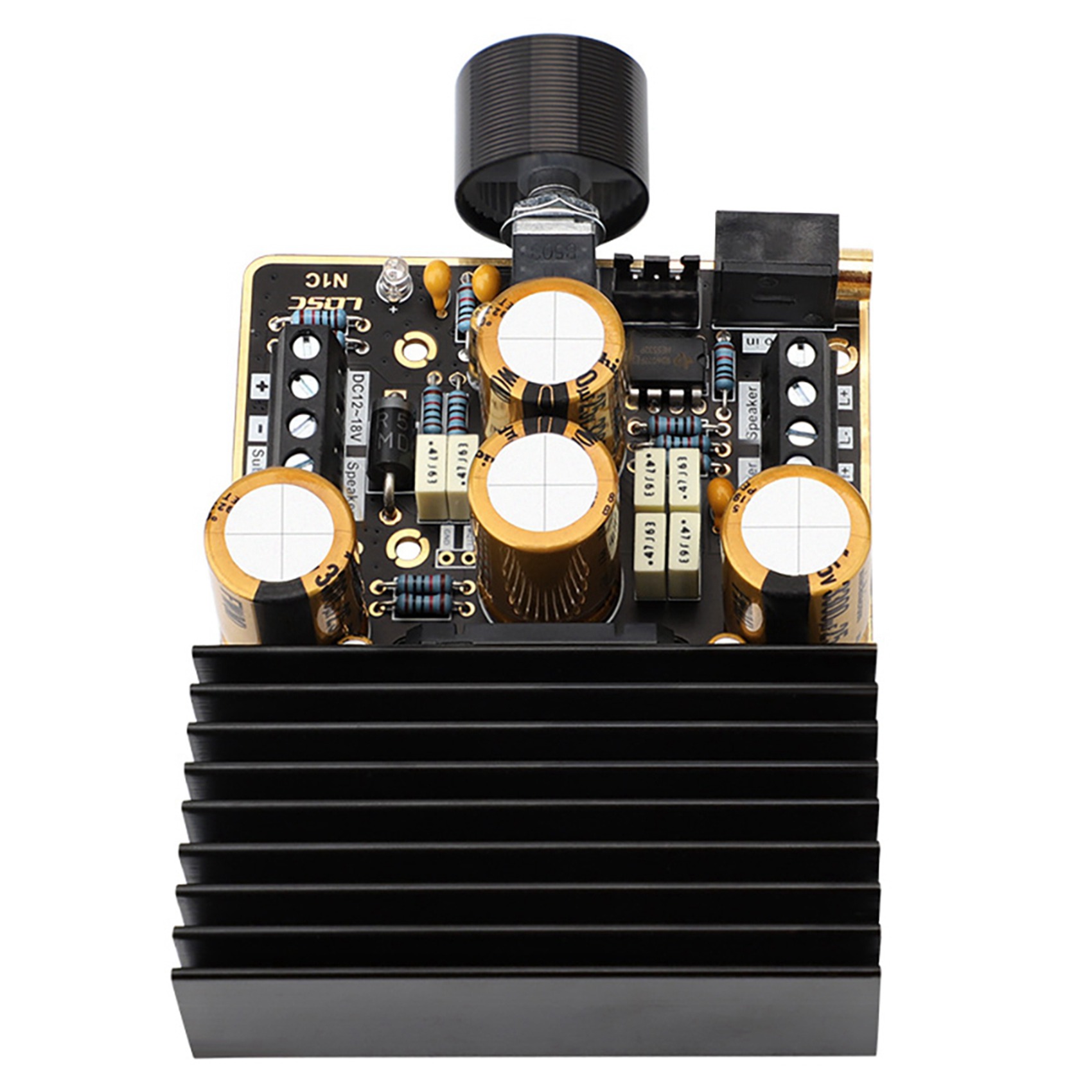 LQSC TDA7850 2.1 Channel Power Amplifier Board 2X80W with Bluetooth Decoder Board. 
