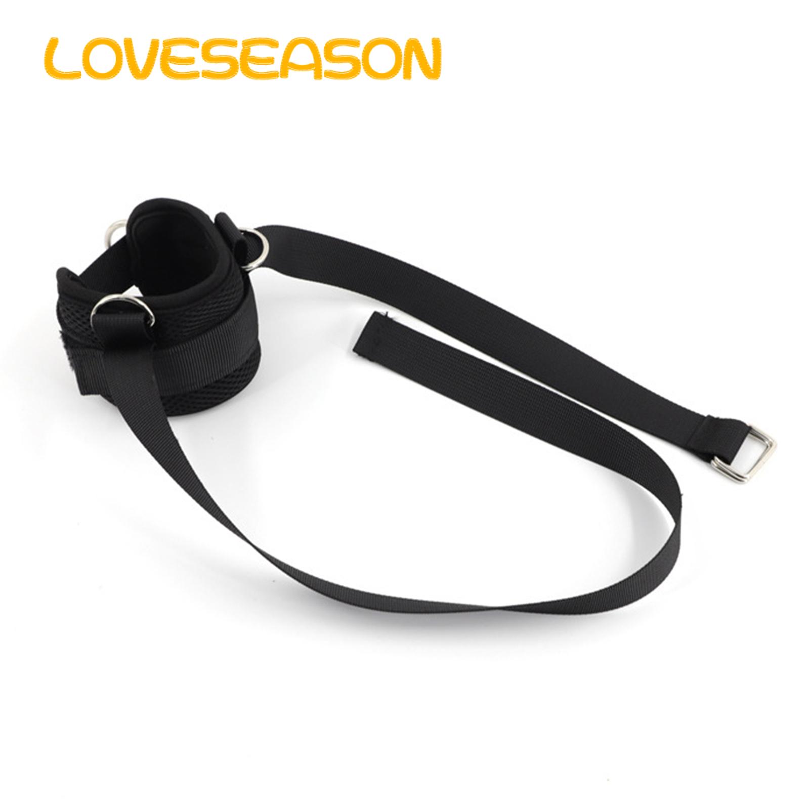 Dumbbell Foot Attachment Strap Enhance Workout with Adjustable Dumbbell Foot Attachment Ankle Strap for Fitness Equipment. 