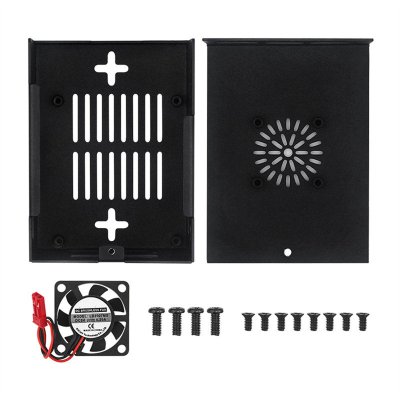 For 3B Aluminum Case,Shell with Cooling Fan