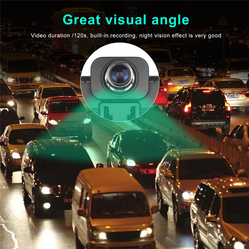 10.26Inch 4K DVR Car Monitor Carplay Android Dash Cam Dual Cameras, B. 