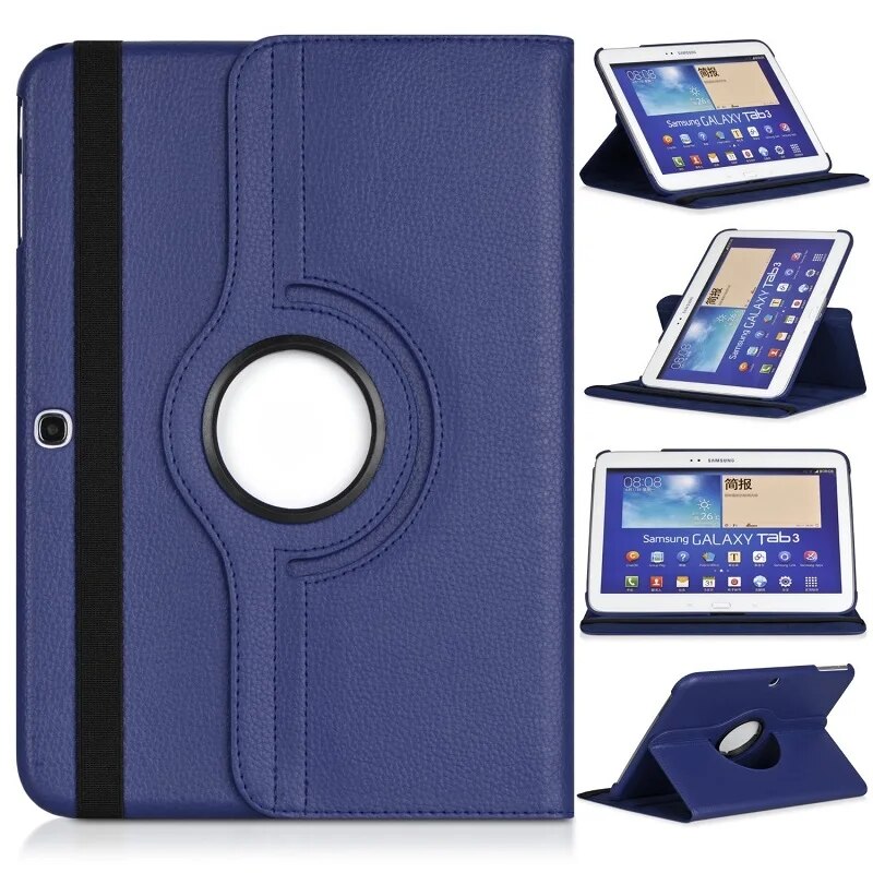 Case for Samsung Galaxy Tab 3 10.1 Inch P5200 P5220 P5210 GT-P5200 Tab3 10.1 Cover PU Leather Stand Smart Tablet Capa Case. 