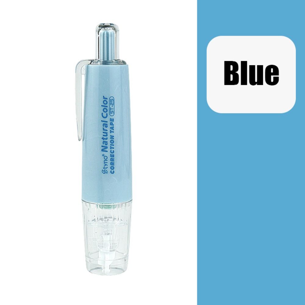 High Quality Press Type Correction Tape Replaceable Core Pen Shape Corrector Colorful Altered Tools Students. 