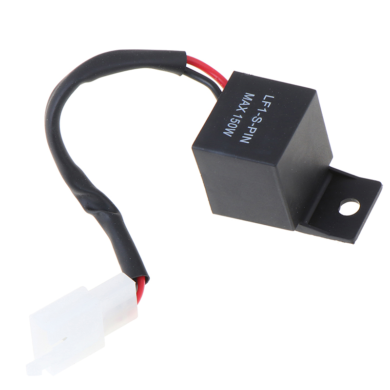 2 Pin 12V LED Turn Light Flasher Motorcycles Blinker Relay Signal Rate Control. 