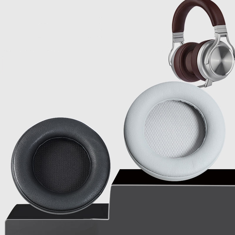 2 PCS 001 Headset Earmuffs with Snap-fit for Corsair Virtuoso RGB, Spec: Gray. 