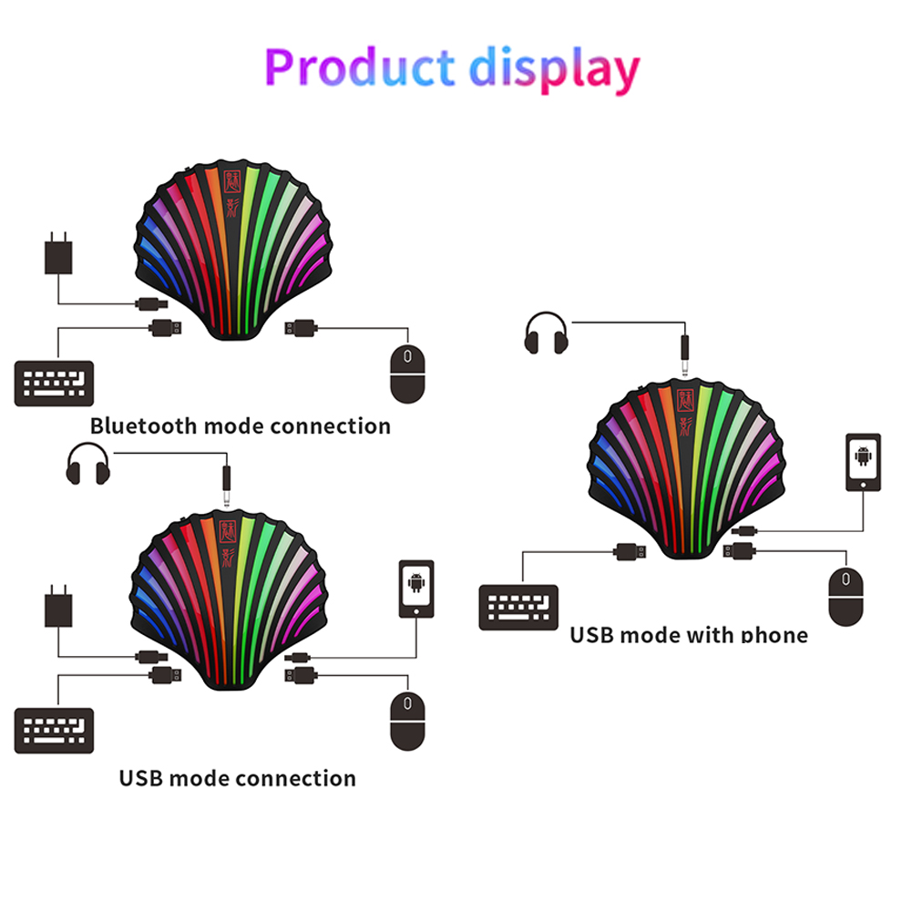 M4 Mobile Game Converter Adapter Transfor Game Controller Gaming Keyboard Mouse Converter Game Automatic Recognition Adapter. 