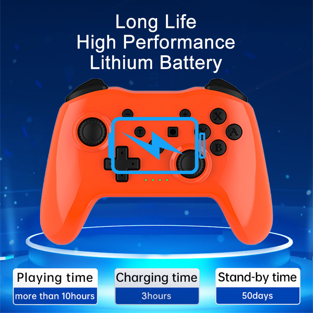 Machine Smart TV Box tendo GAMINJA 360° Joystick Wireless Game Controller BT Game Controller for NinSwitch Lite PS3 Game Wind PC Joystic. 