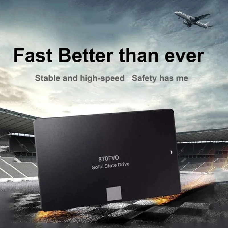 100% Newest 2.5 Inches SATA III SSD 870 EVO 1TB 2TB 4TB 8TB Internal Solid State Drive Hard Disk for Laptop Desktop PS5 PC PS4. 