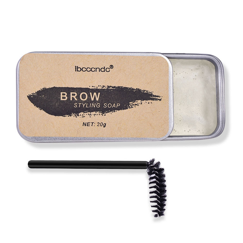 1 PCS 3D Feathery Brow Styling Soap Lamination Setting Gel Waterproof Long Lasting Brows Eyebrow Gel Pomade Kit