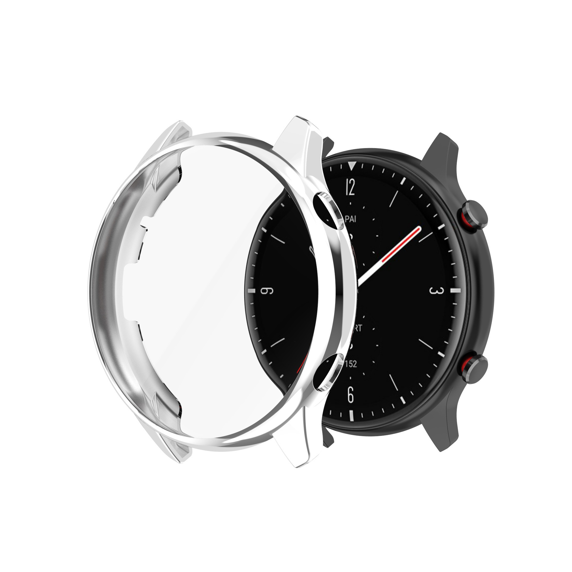 [autismaut] Applicable to Huami Amazfit GTR 2 (A1951) All-Inclusive Electroplating for Watches TPU Protective Shell 7 Color. 