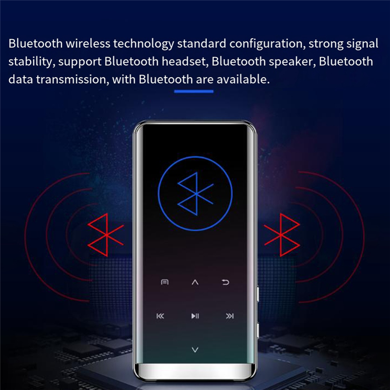 MP3 Player Without Bluetooth M13 Walkman 1.5 Inch 128x160 Pixels,64GB. 