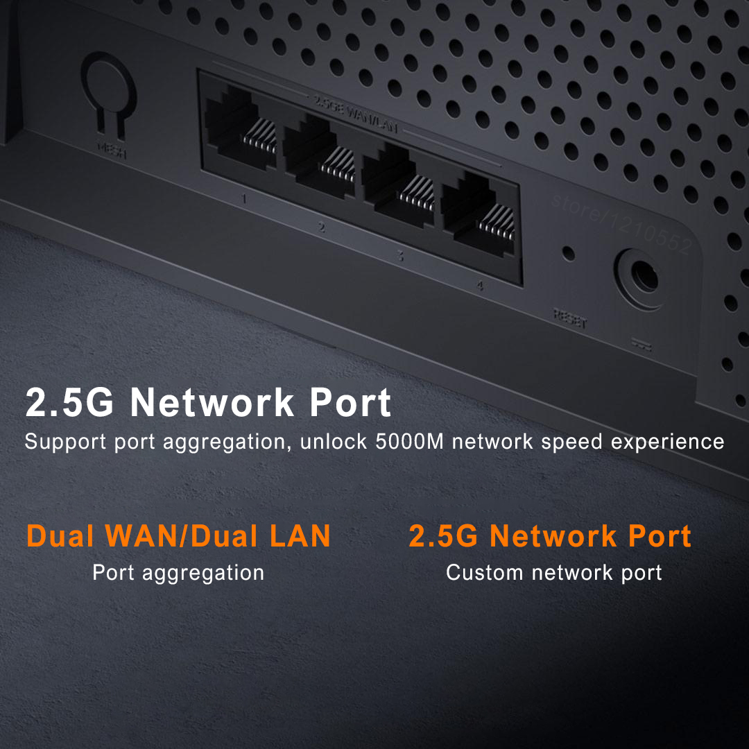 Yeni Xiaomi Router BE6500 Qualcomm dört çekirdekli Wi-Fi 7 Mesh 2.5G ağ bağlantı noktası IPTV OFDMA oyunu hızlandırıcı sinyal amplifikatör Mi ev. 