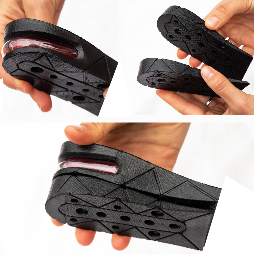 Height Increase Shoe Insole 4 layer 3 Inch for Men. 