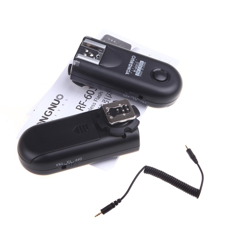 Yongnuo RF-603C II Wireless Remote Flash Trigger C1 for Canon 60D 350D 450D 500D 550D 1000D - all new. 