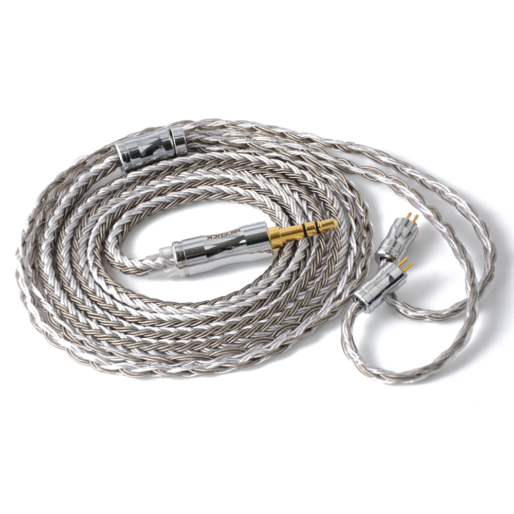 Nicehck 16 Core Silver Plated Cable 3.5/2.5/4.4mm Plug Mmcx/2pin/qdc Pin For Mk3 Mk4 F1 Tangzu Wan Er Sg