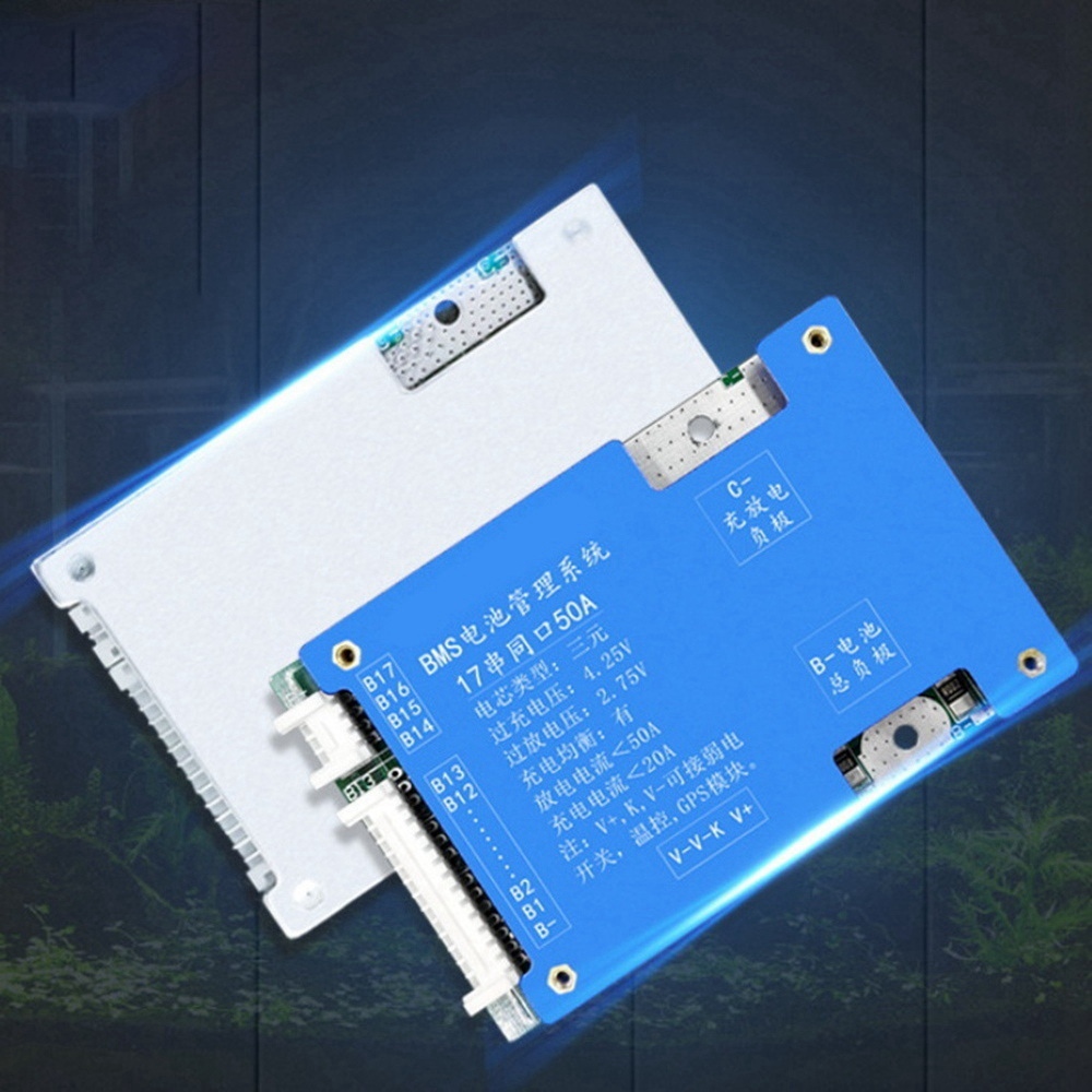 18650 Battery Bms 17S 30A 60V Li-Ion Battery Common Port Charging Pad. 