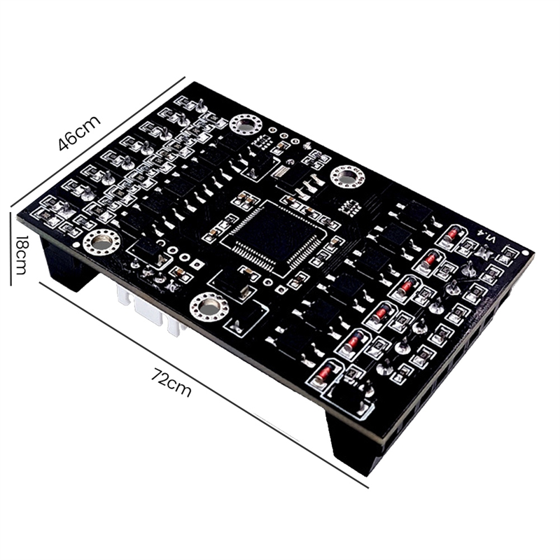 FX1N-14MT PLC Industrial Control Board Replacement Spare Parts Case+USB-TTL Cable PLC Analog Input/Output with Guide Rail. 