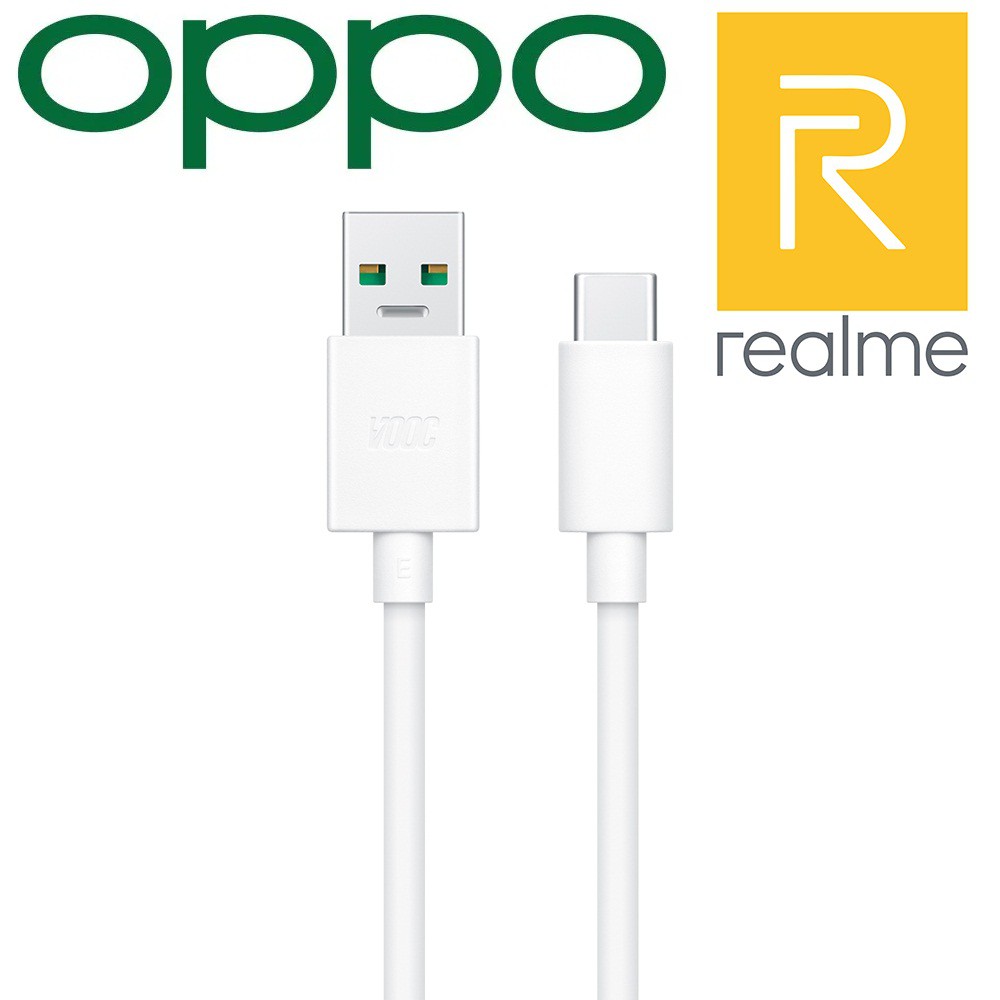 Usb C Super Fast Cable Super Vooc Type C Realme Charging & Data Sync Cable For Vooc Charger Cable For Oppo Realme X50 Pro/X2 Pro/6 Pro/ Realme Xt 730G/Realme X50M 5G/Realme 6S/X3/V5 - Type C Cable. 