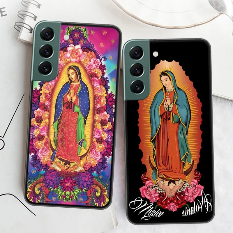 Virgin De Guadalupe Virgen Mary Phone Case For Samsung Galaxy A12 A22 A32 A42 A52 A72 A54 A34 A24 A14 A73 A53 A33 A23 A13 5G F52. 