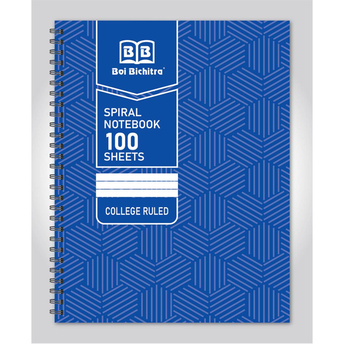 Boi Bichitra Notebook [Pro XDR Blue - BBNB0001] Single Line  200 Pages (Large )