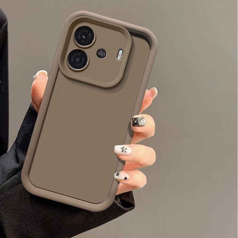 For vivo iQOO Z9 Turbo Case Vivo V2352A Phone Case Full Package Matte Anti Drop Soft Protective Cover. 