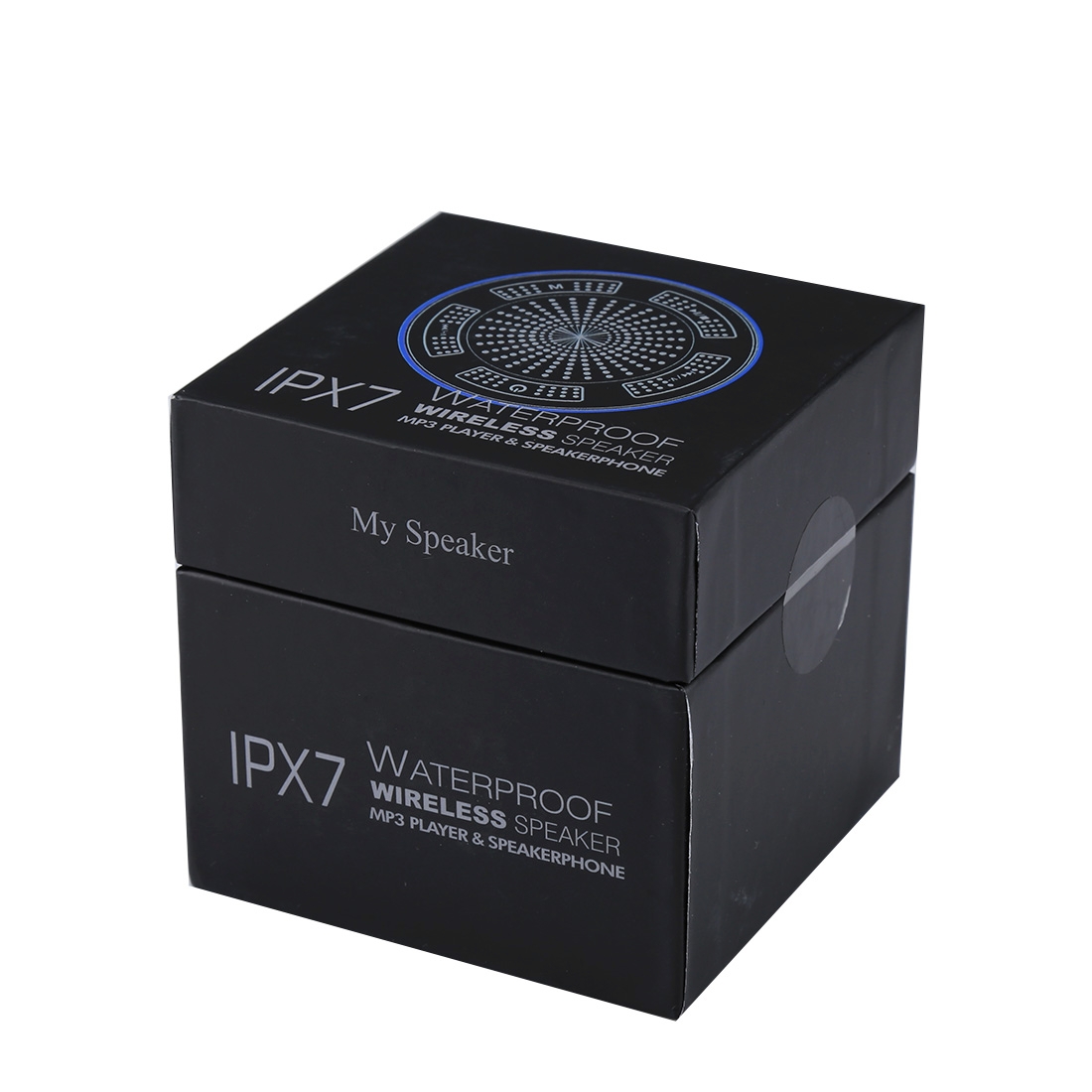 (New)F013 Mini Portable IPX7 Waterproof Bluetooth V4.0 Stereo Speaker MP3 Player with Colorful LED Light y Suction Cup, Built-in Mic, Support FM Radio, Bluetooth Distance: 10m. 