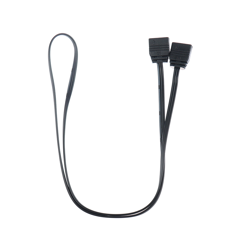 5V 3-pin RGB 10 Hub Splitter SATA Power 3pin ARGB Adapter Extension Cable. 