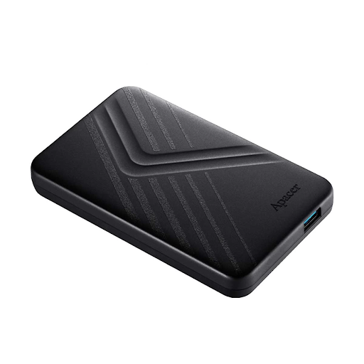 Apacer AC236 1TB USB 3.2 Gen 1 Black External HDD #AP1TBAC236B-1. 