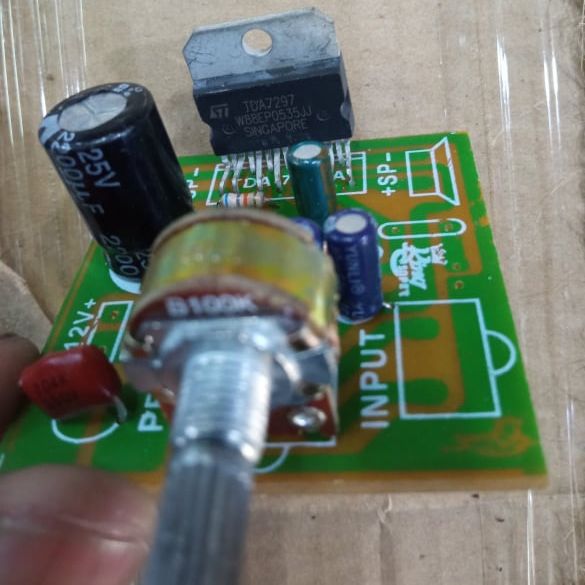 SINGLE Volume TDA7297 BANGLADESHI Board TDA7297 Amplifier Circuit 12V Dual Speaker 15W 15W TDA7297 Digital Audio Power  Amplifiers Circuit. 
