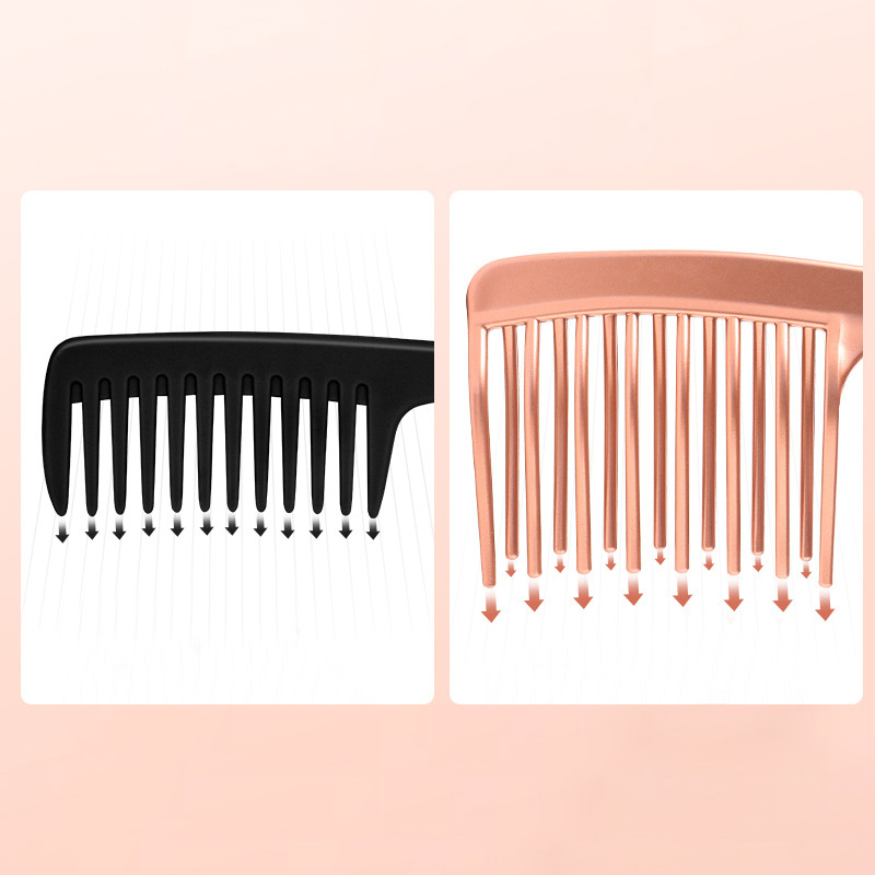 Double Row Large Toothed Comb WideToothed Fluffy Comb For Long And Curly Hair SUPER BABY. 