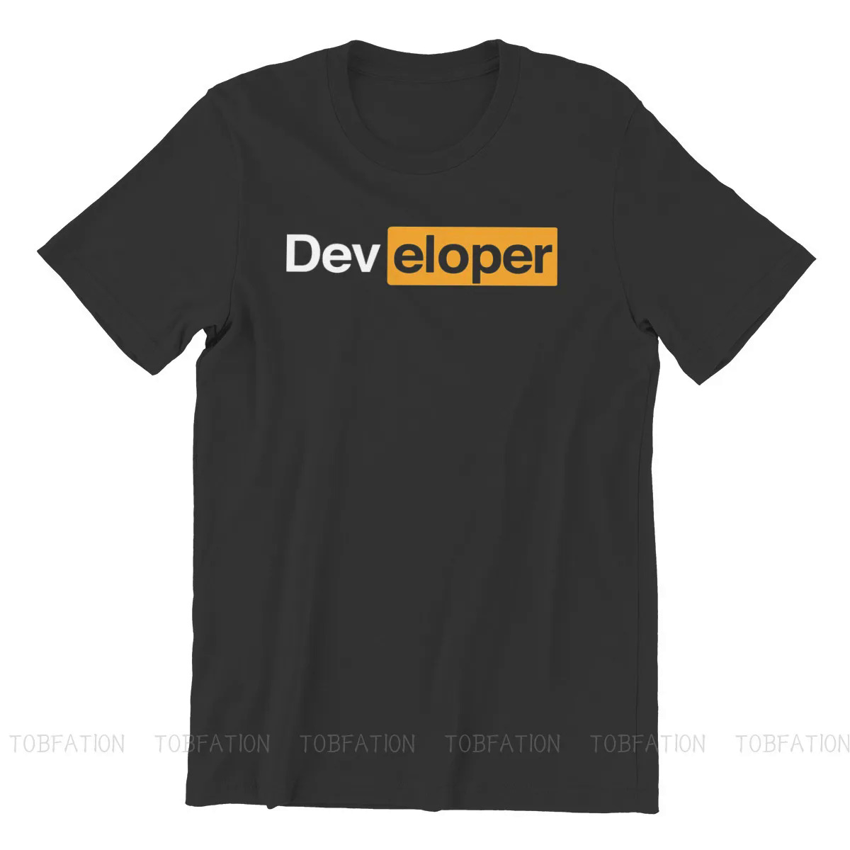 Developer TShirt For Men Software Developer IT Programmer Geek Clothing Novelty T Shirt Comfortable Printed Loose. 