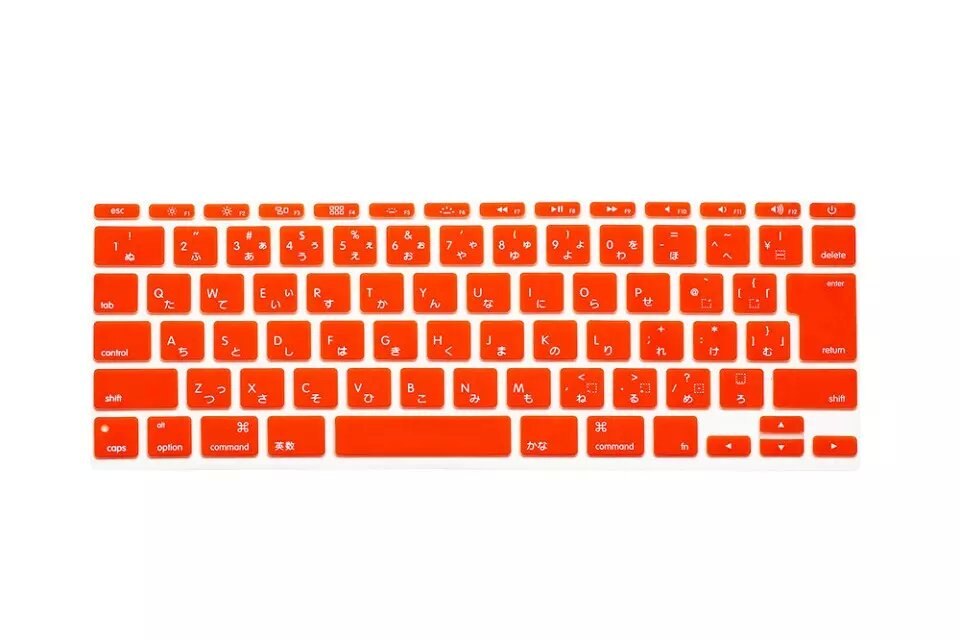 【happy one】Japanese English Japan JP Version Keyboard Skin Protector For Apple MacBook Air 11" 11.6 inch A1465 A1370. 