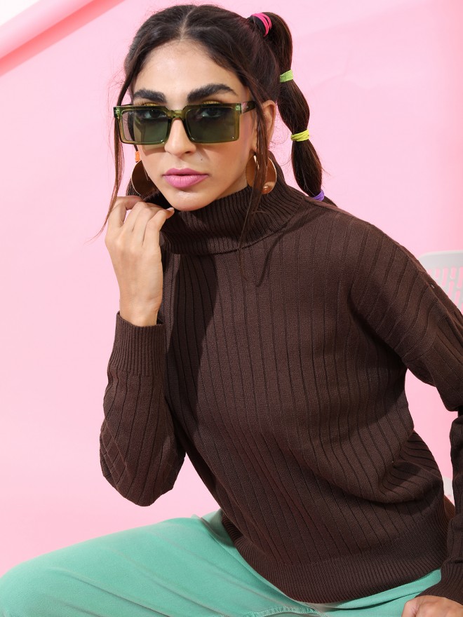 Pantoneclo Premium Women's High Neck Sweater / Cardigan / Pullover