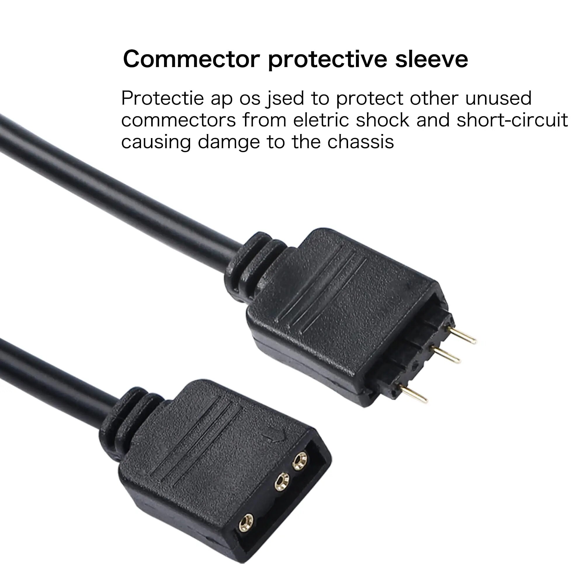 Motherboard RGB SYNC Splitter 5V 3Pin ARGB/12V 4Pin RGB SYNC HUB Transfer Extension Cable For M/B ASUS GIGABYTE MSI. 