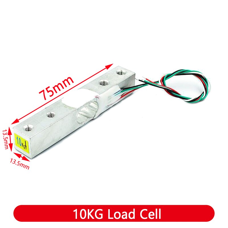 Load Cell 1KG 5KG 10KG 20KG HX711 AD Module Weight Sensor Electronic ...