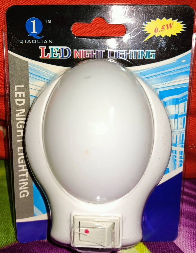 Beautiful Egg Shape Night Light, Led Dim Light, Energy Saving Night Light,Blue Color Egg. - Table Lamp. 