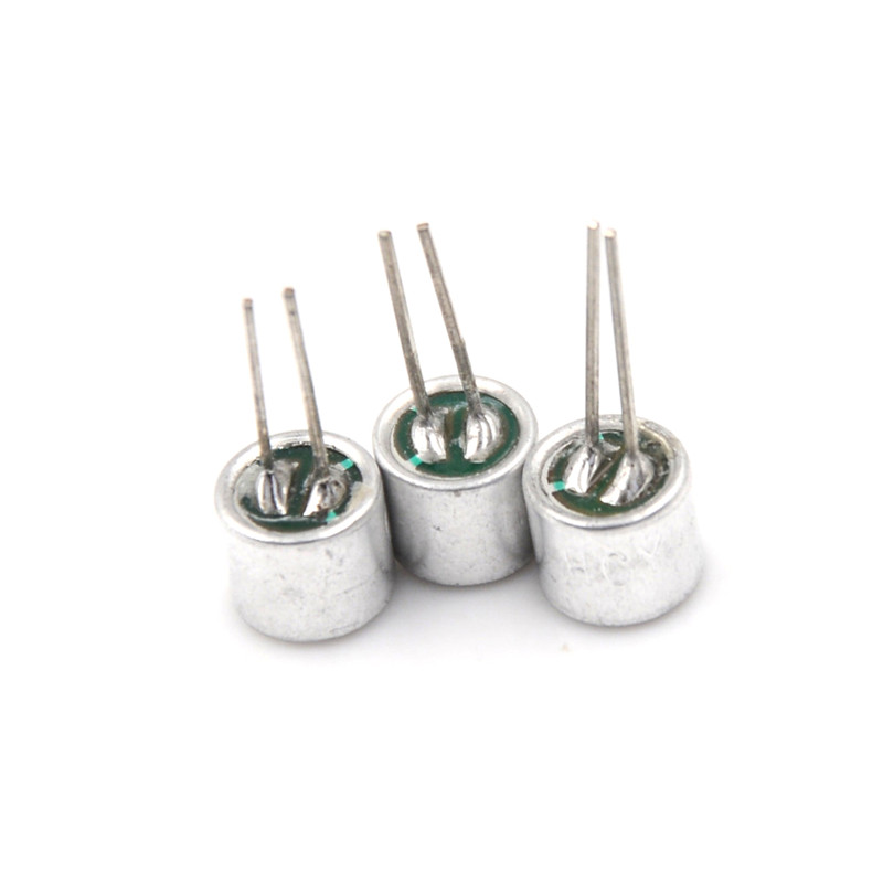 20Pcs Electret Microphone Inserts 6050 with PCB Pins Condenser Encounter. 