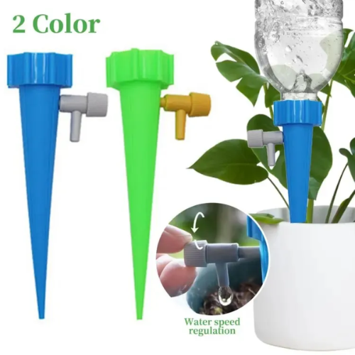 1/5Pcs Automatic Drip Irrigation System Self Watering Spike For Flower Plants Greenhouse Garden Adjustable Auto Water Dripper Device-Watering Systems & Garden Hoses - NR Mart-2024