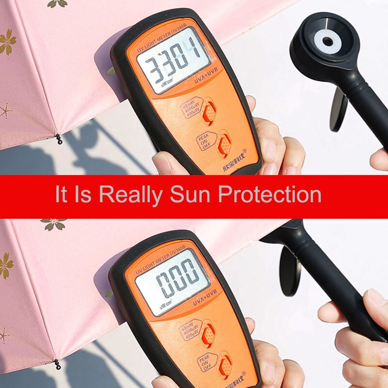 【2023】 Phone Size Mini Pocket Wombrella Girls Anti UV Portable Folding Umbrella Parasolen's Umbrella Male Man Ultralight Rain Sun Um. 