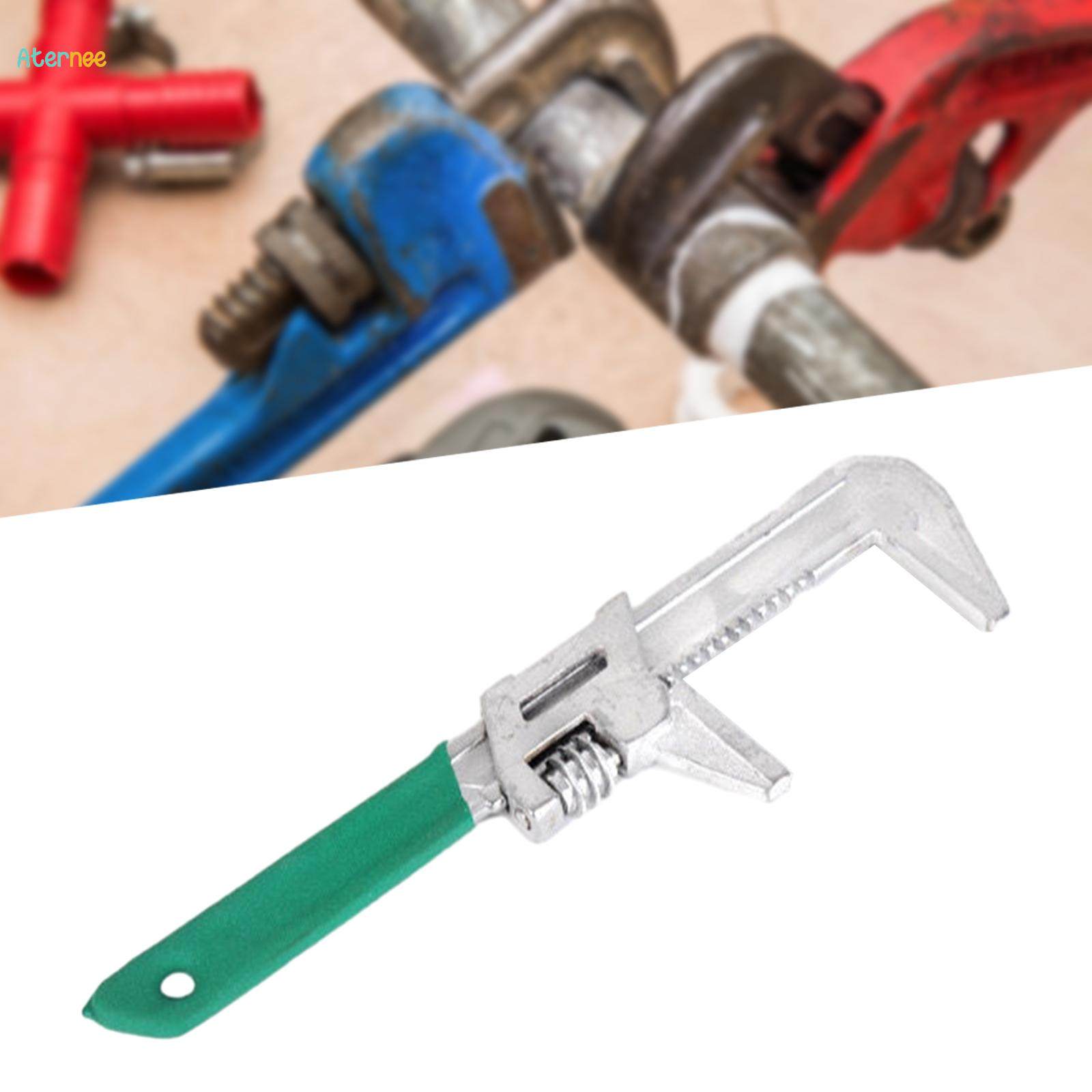 F Type Wrench Adjustable Pipe Wrench Wide Opening Spanner for DIY Project 75mmx280mm. 