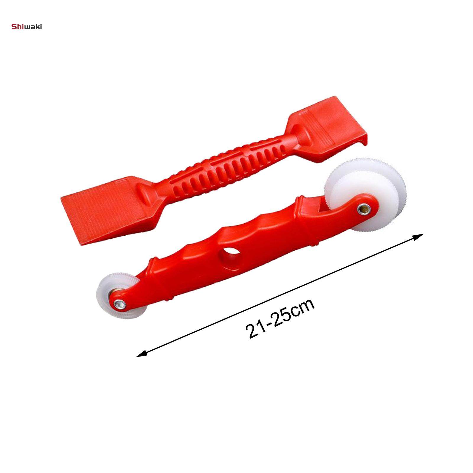 2Pcs Screen Roller Tool Set Glazing Shovel Double Ended Screen Rolling Tool. 