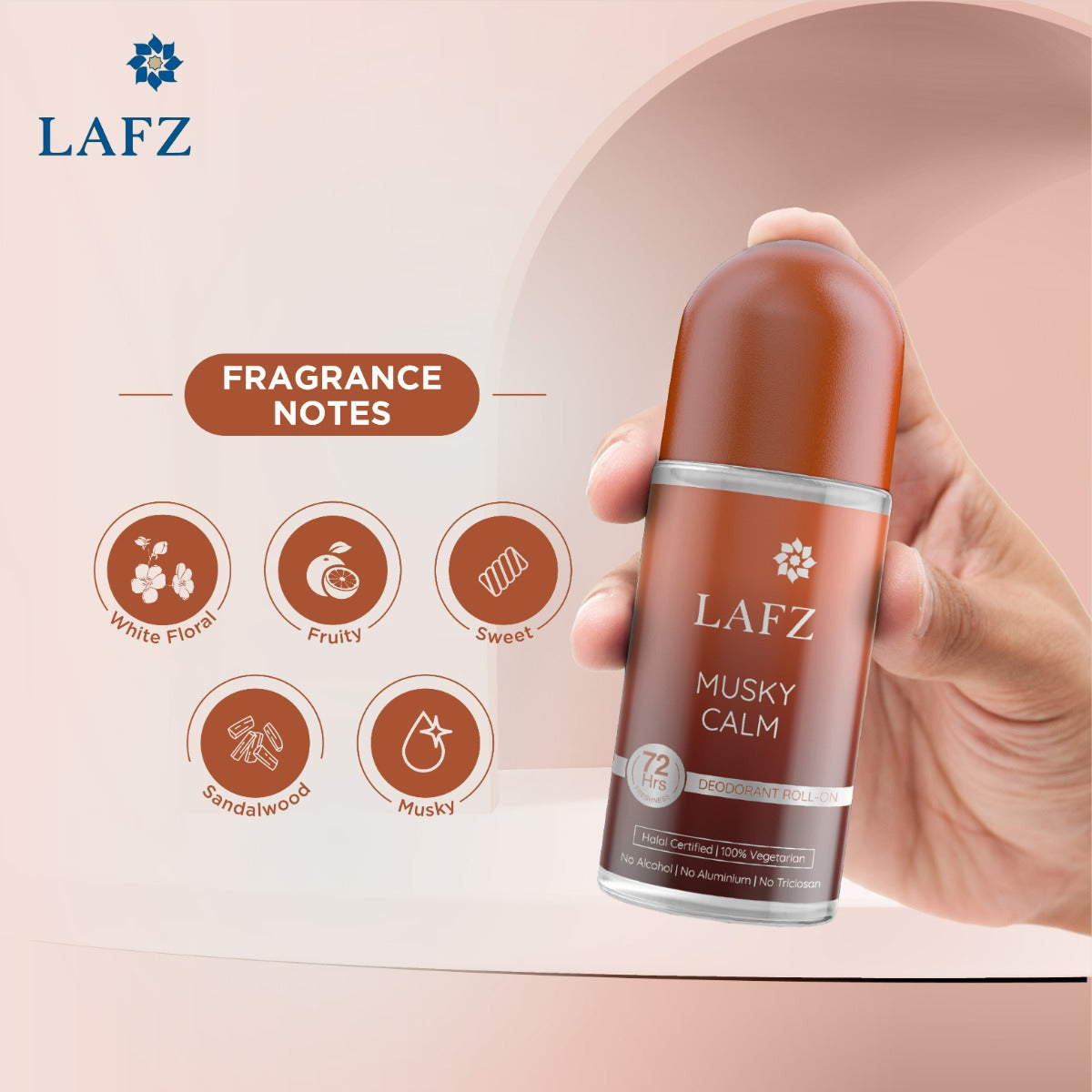 Buy LAFZ No Alcohol Roll On Deodorant Musky Calm for Men (50ml) Online at  Best Price in Bangladesh | OhSoGo – OHSOGO
