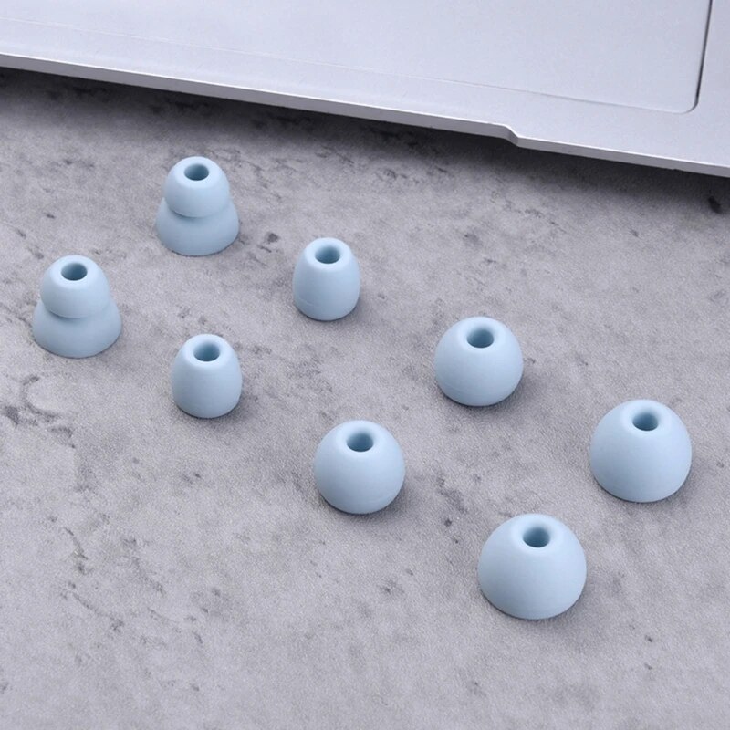 Earbuds Ear Tips Replacement 4 Pairs Soft Silicone Multi Size for beats Flex/X/Powerbeats Pro in-Ear Headphone Earphone. 
