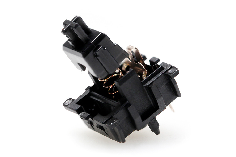 Cherry MX Black Clear Top Switch NIXIE Switch Linear 5pin 63.5g Black Clear-Top switch for mechanical keyboard Milky Top Black. 