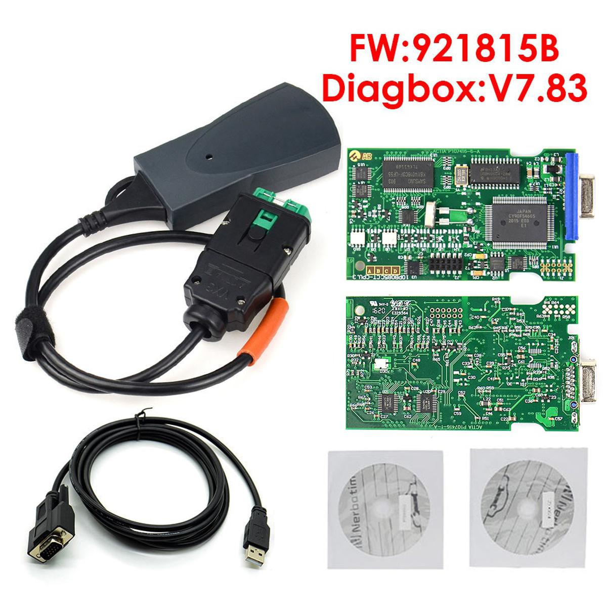 Lexia 3 PP2000 Full C Diagbox V7.83 with Firmware 921815C Lexia3 V48/V25 For Citroen for Peugeot OBDII diagnostic-tool