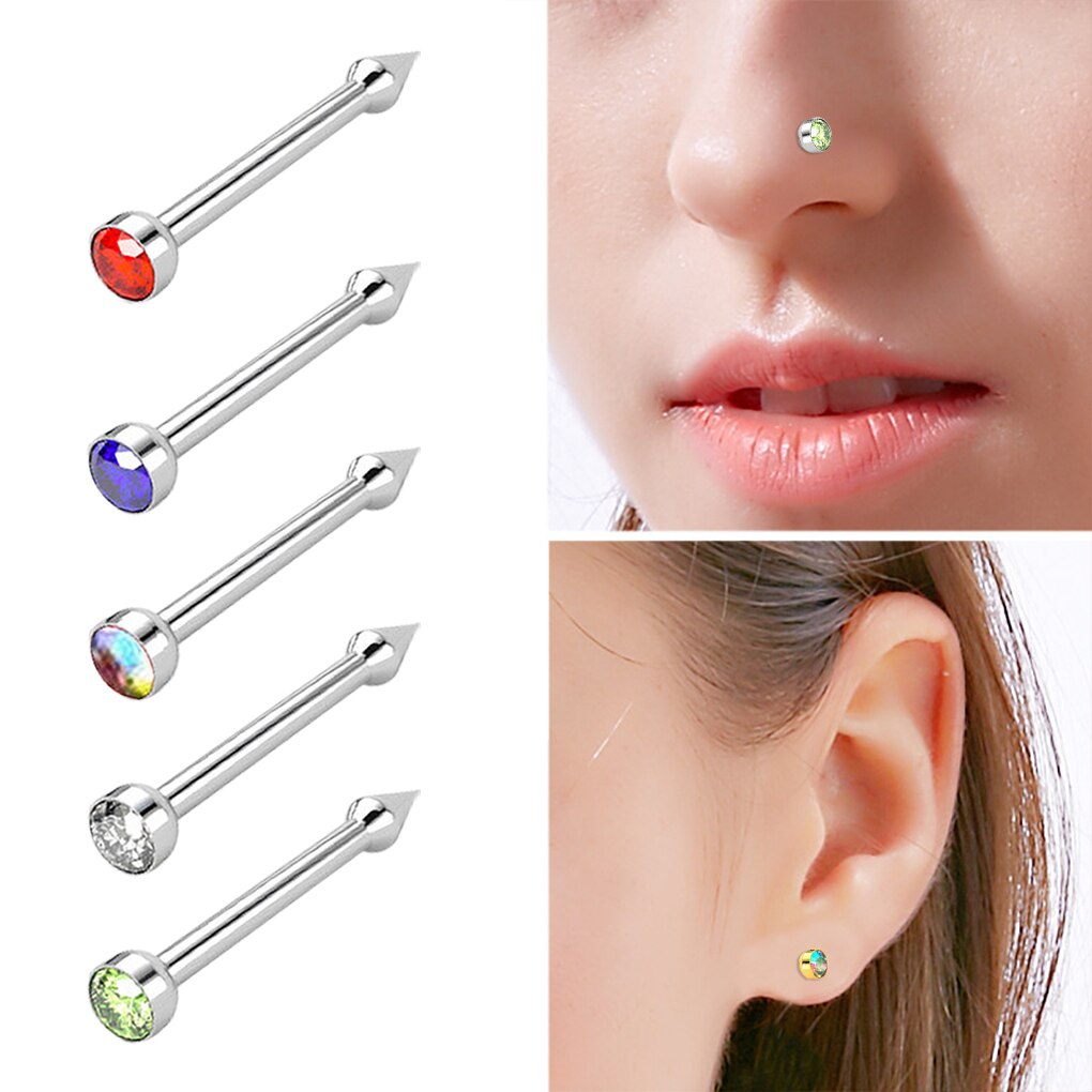 Piercing Tool Nose Ear Manual Piercer Body Piercing Hole Punching Single Use Safe Sterile Piercing Tool. 