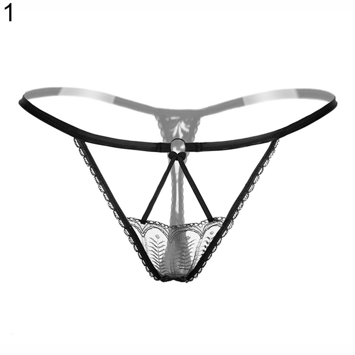 y Le Strap G-String Hollow out Elastic Thong Underwear Women\'s Underpants
