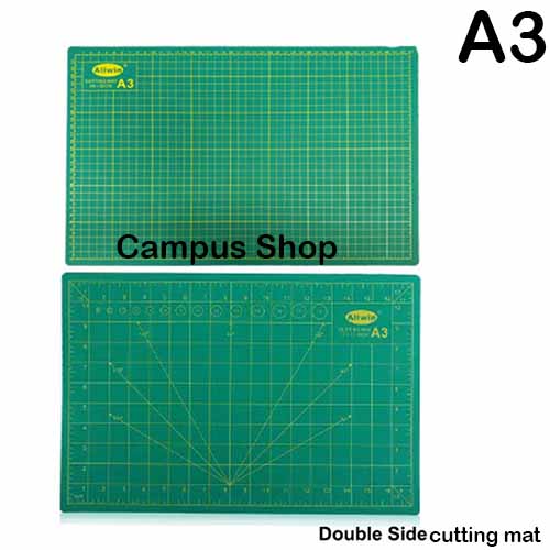 Cutting Mat Double-sided Non Slip Printed Grid Quality Cutting craft Board  A3/A4. 