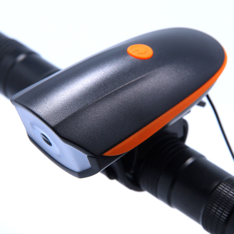 Rechargeable Bike Horn And Light 140 DB with Super Bright 250 Lumen Light 3 Modes. 