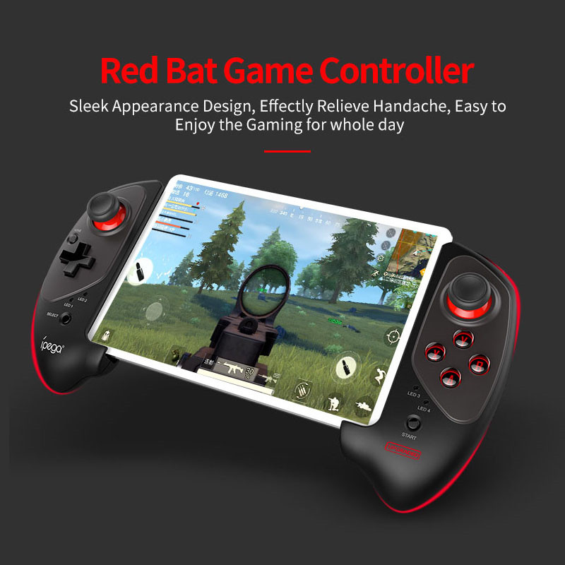 Ipega Game controller Bluetooth wireless gamepad control retractable joystick for iOS Android mobile phone tablet PCPG-9083S. 